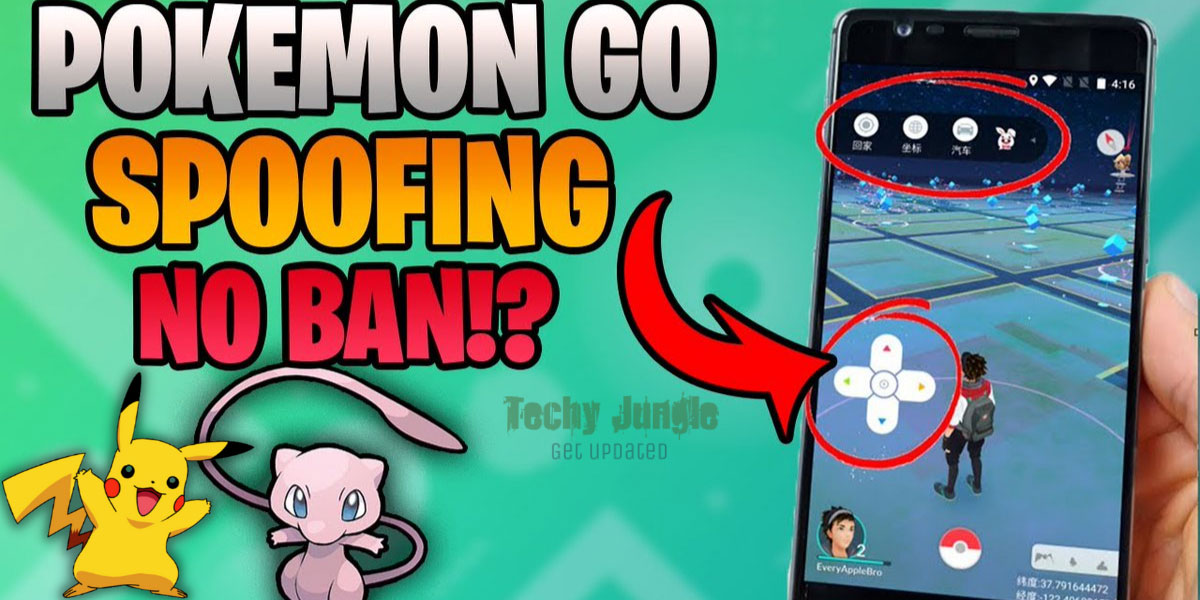 100% Working Pokemon Go Hack in Android and IOS - Spoof - Techy Jungle